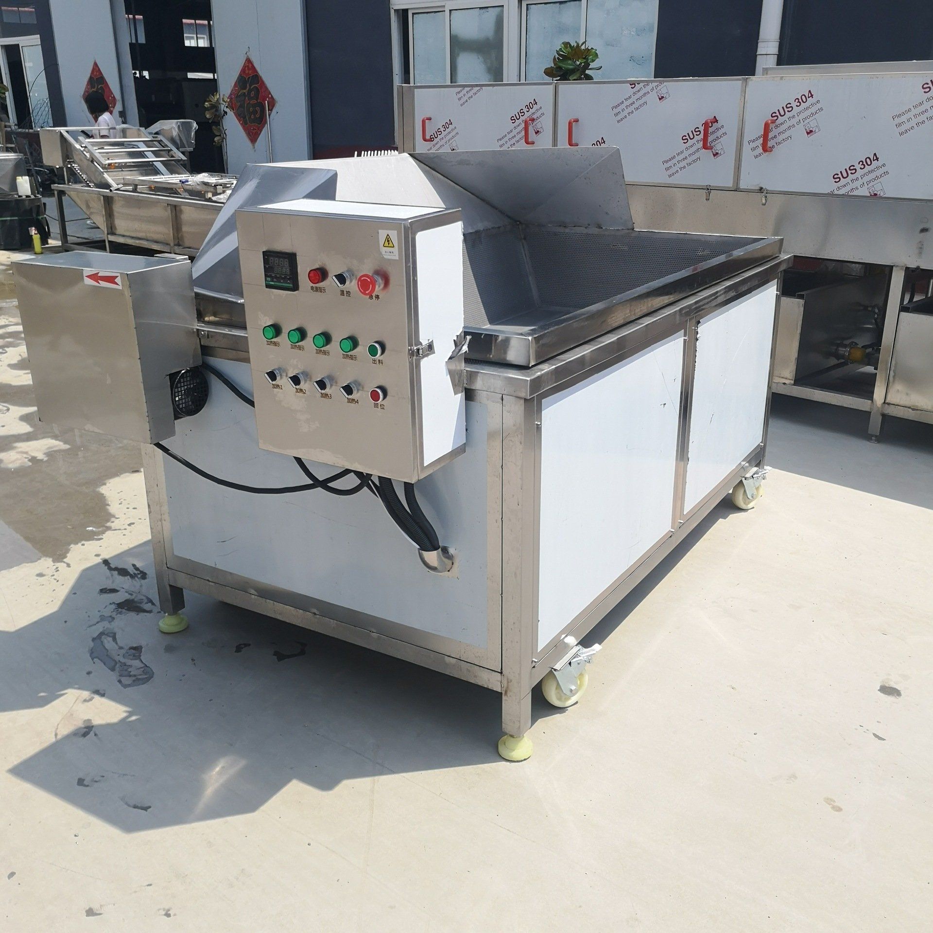 Automatic Food Fryer Equipment for Oil-Water Mixtures