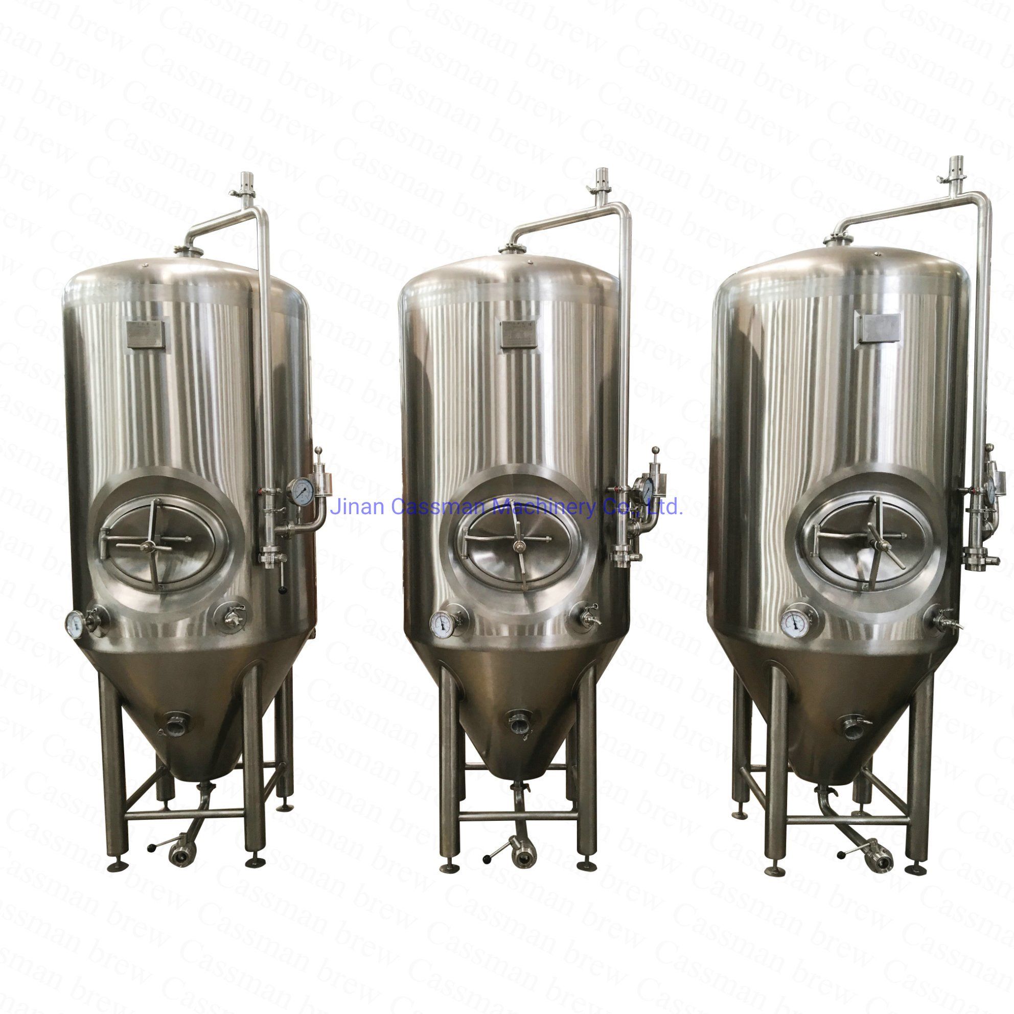 Cassman Stainless Steel Jacketed Fermenter for Beer Brewing