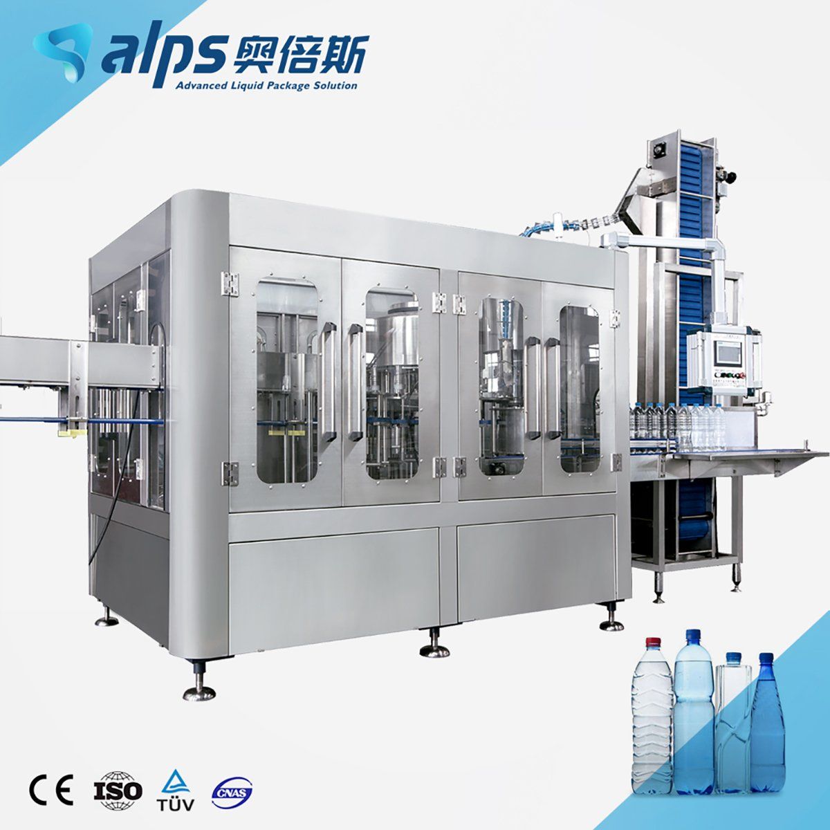 Complete Plant for Filling Mineral Drinking Water