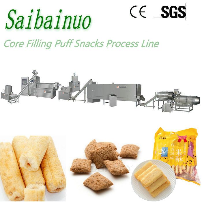 High-Quality Industrial Snack Production Machine for Core Filling