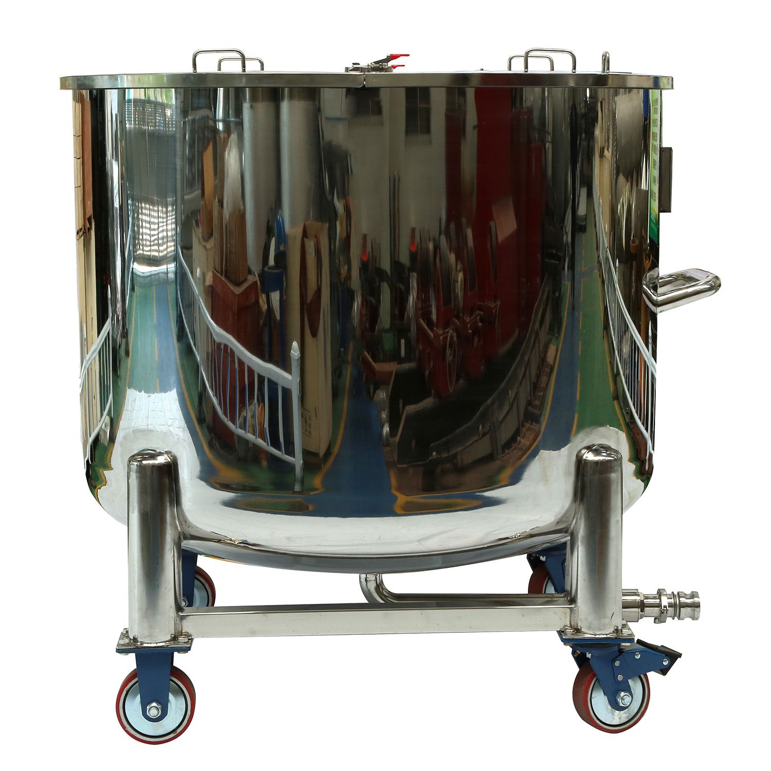 Insulated 304/316 Stainless Steel Chemical Storage Tank