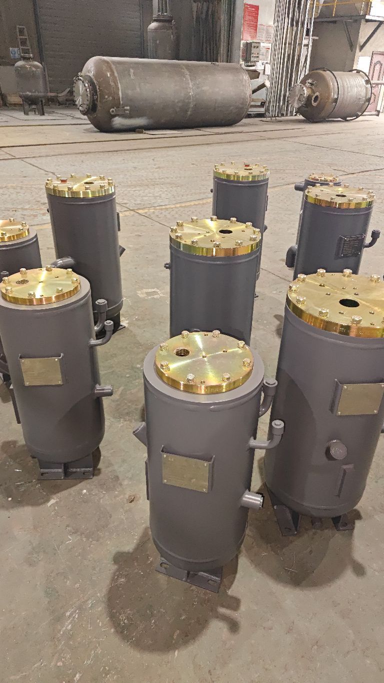10 Bar Oil-Air Separators Certified with CE Mark