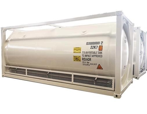 22bar Cryogenic Liquid Oxygen T75 ISO Container