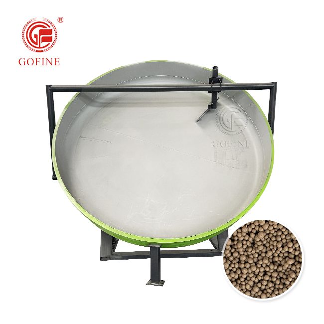 Automated NPK Urea Granulator for Organic Fertilizer Pellet Production Line