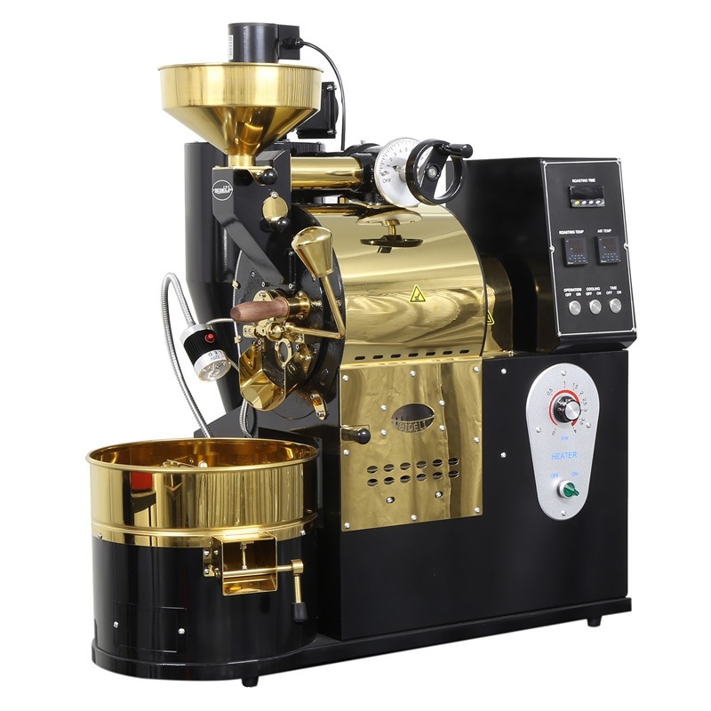 Gas-Powered Commercial Coffee Bean Equipment for Home Use