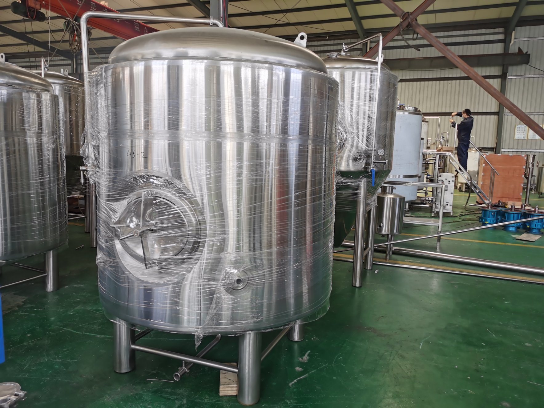 2500L Cassman SUS304 Jacketed Brite Beer Storage Tank (BBT)