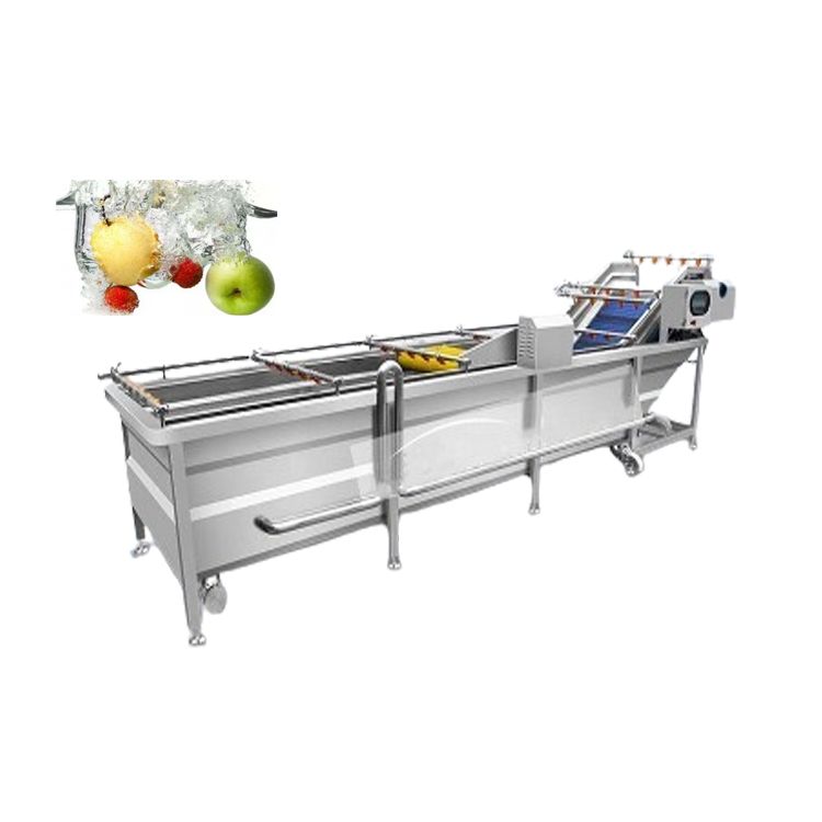 Automatic Potato Bubble Washer Cleaner