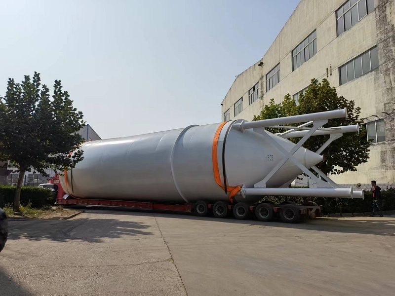 Custom ASME Stainless Steel Cement Grain Storage Silos