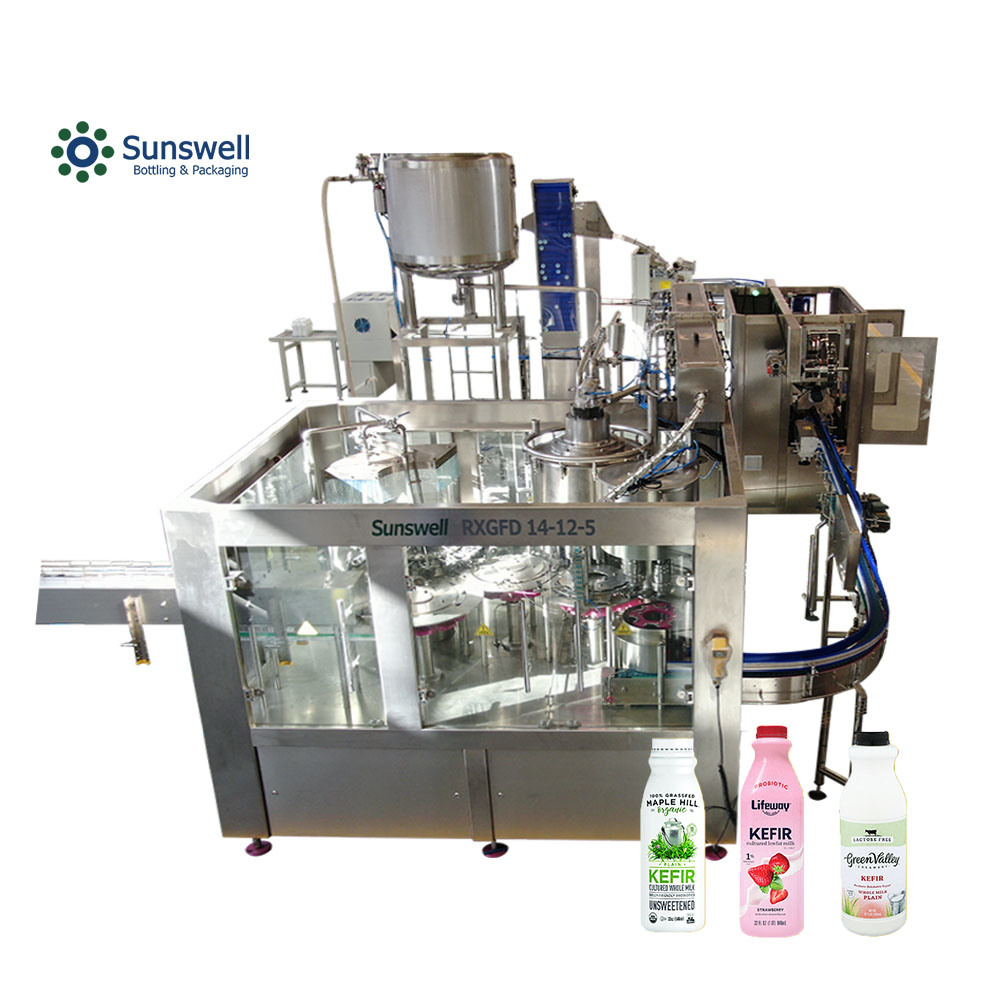 Fully Automatic Small-Scale Aseptic Milk Filling and Sealing Machine