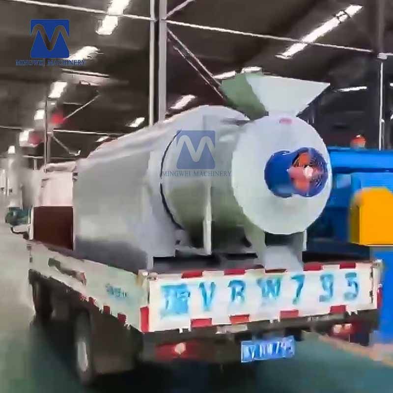 Rotary Drum Drying Equipment for Coconut Copra and Peanuts