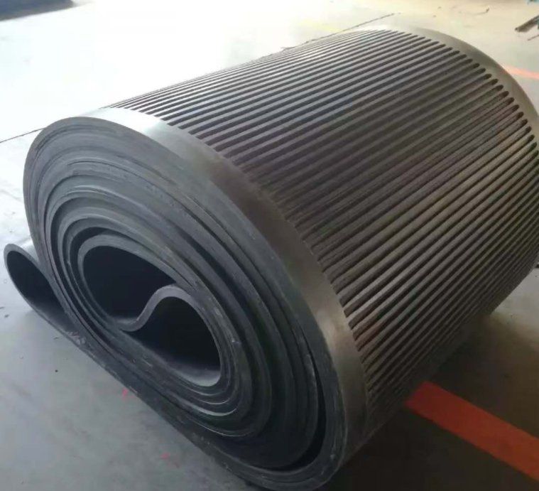 Vacuum Filter Rubber Belt / Rubber Filter Conveyor Belt