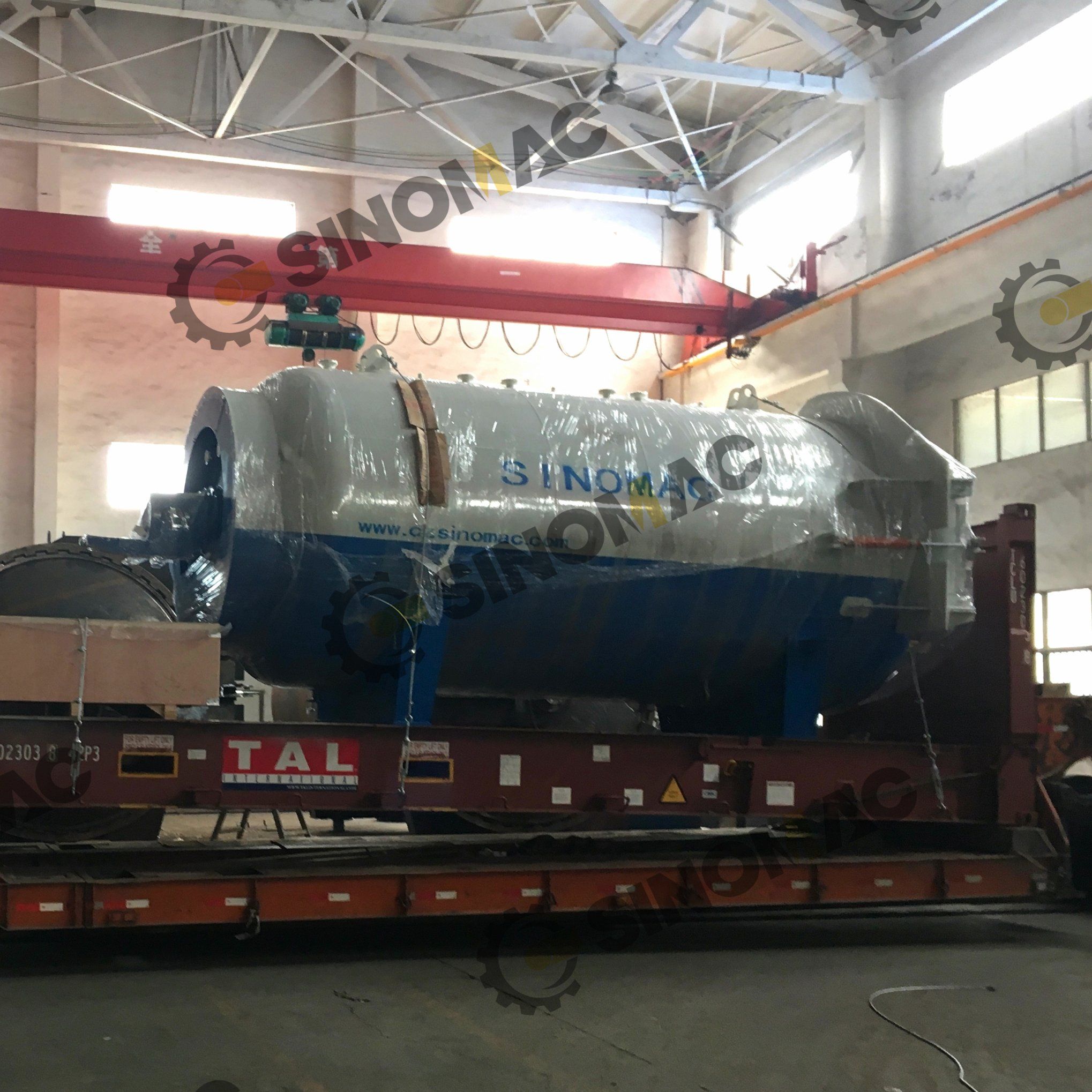 2000x4000mm Fully Automated High-Efficiency Forced Convection Glass Autoclave