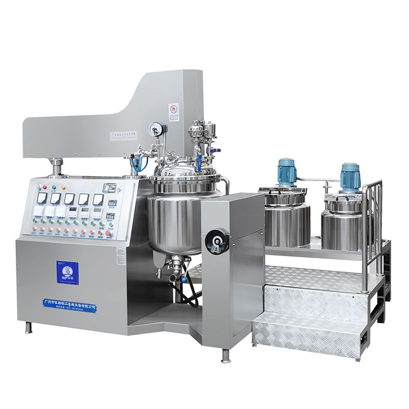 50-Liter Vacuum Emulsifying Homogenizer Mixer for Lotion Production