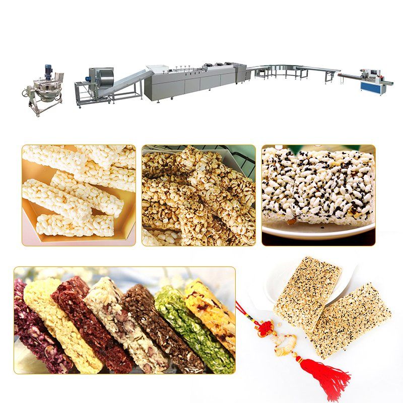Automatic Peanut Bar Production Line for Cereal Protein Energy Bars