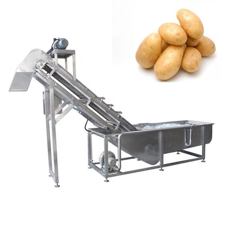 Automatic Peanut Washing Machine with Air Bubble Cleaning System