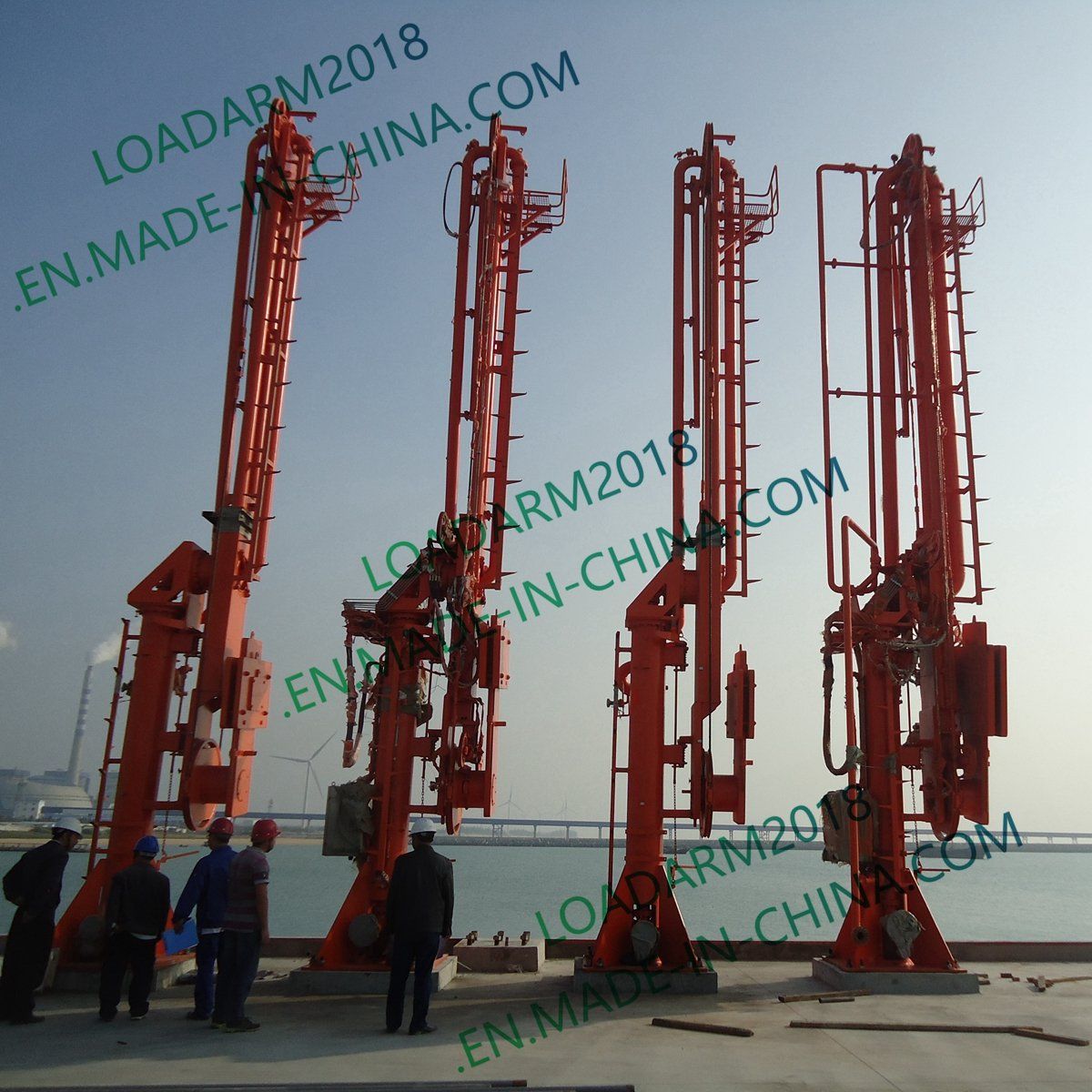 Marine Loading Arm with Emergency Release Coupling