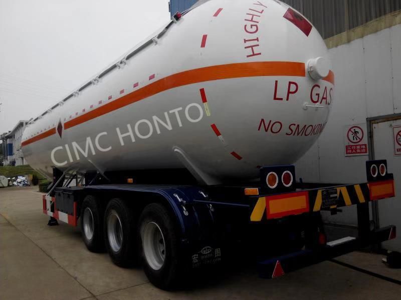 54 CBM LPG Tank Semi-Trailer by CIMC