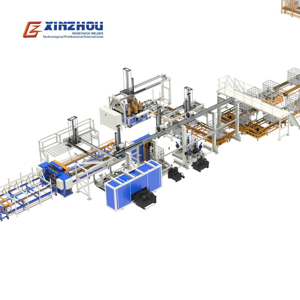 Automatic Cage Production Line and IBC Grid Welding Machine Price