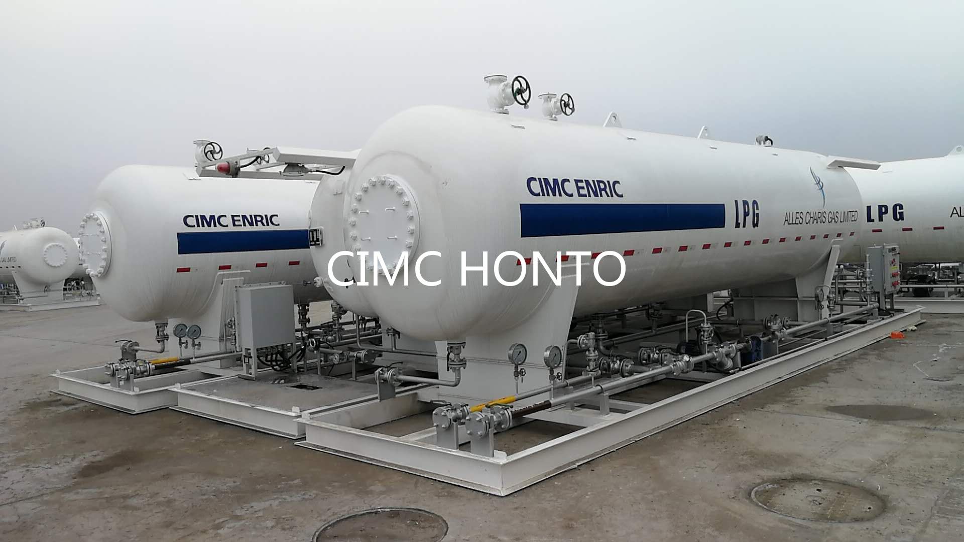 CIMC High-Quality Mobile LPG Skid Station for 10 to 70 Tons