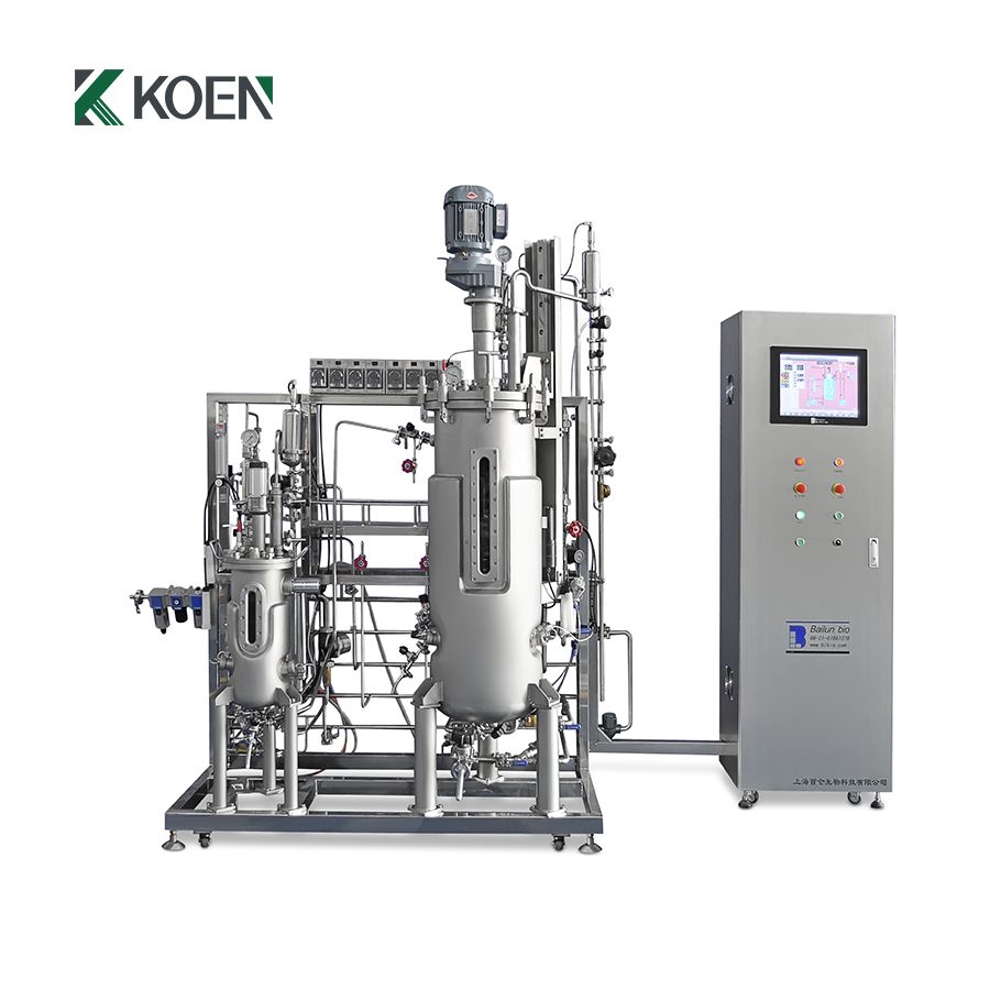 Cell Culture Bioreactor: Steel Vessel for Plant Tissue Culture Fermentation