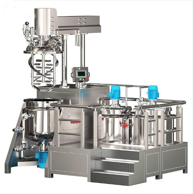 Compact Hydraulic Vacuum Homogenizer Mixer for Pharmaceutical Applications