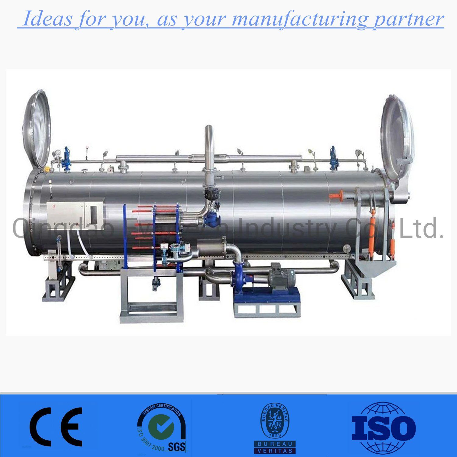 High-Efficiency Autoclave for Canned Food Sterilization