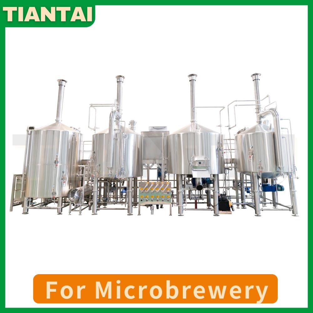 Tiantai Premium 2000L Stainless Steel Brewing Equipment for Sale