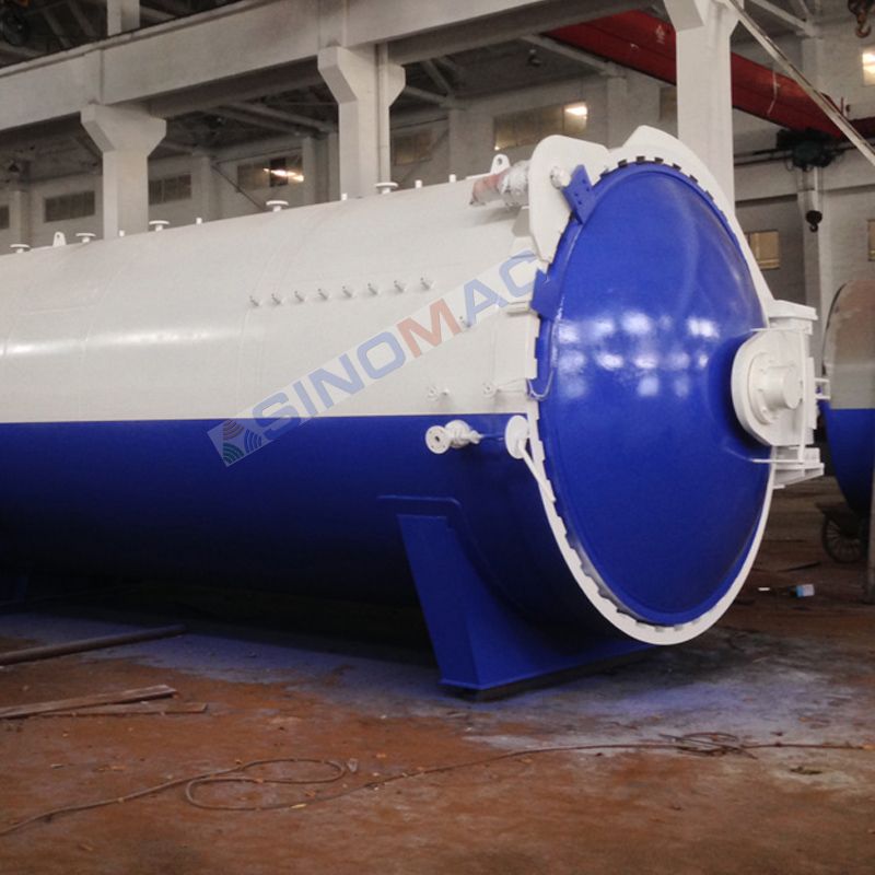 2000X4500mm CE Certified Safety Glass Boning Autoclave (SN-BGF2045)