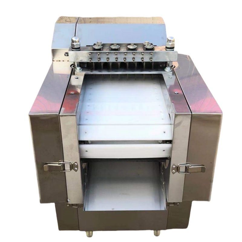 Automatic Stainless Steel Meat Cube Cutting Machine for Frozen Beef