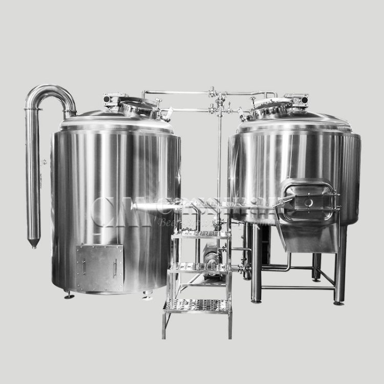 Cassman 1000L Beer Brewing Equipment with 2 Vessels and CE Certification