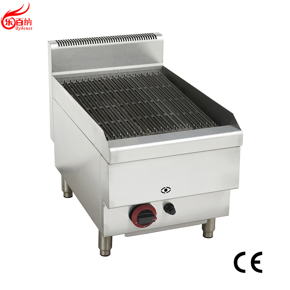 Commercial 16" Gas Lava Rock Charbroiler BBQ Grill (6G-TRH40)
