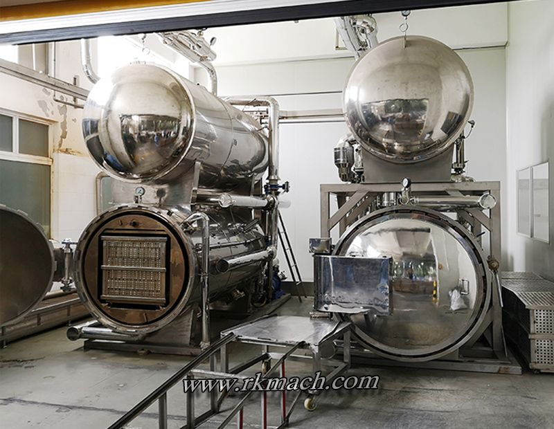 Dual Basket Meat Sterilizer for Glass Jars