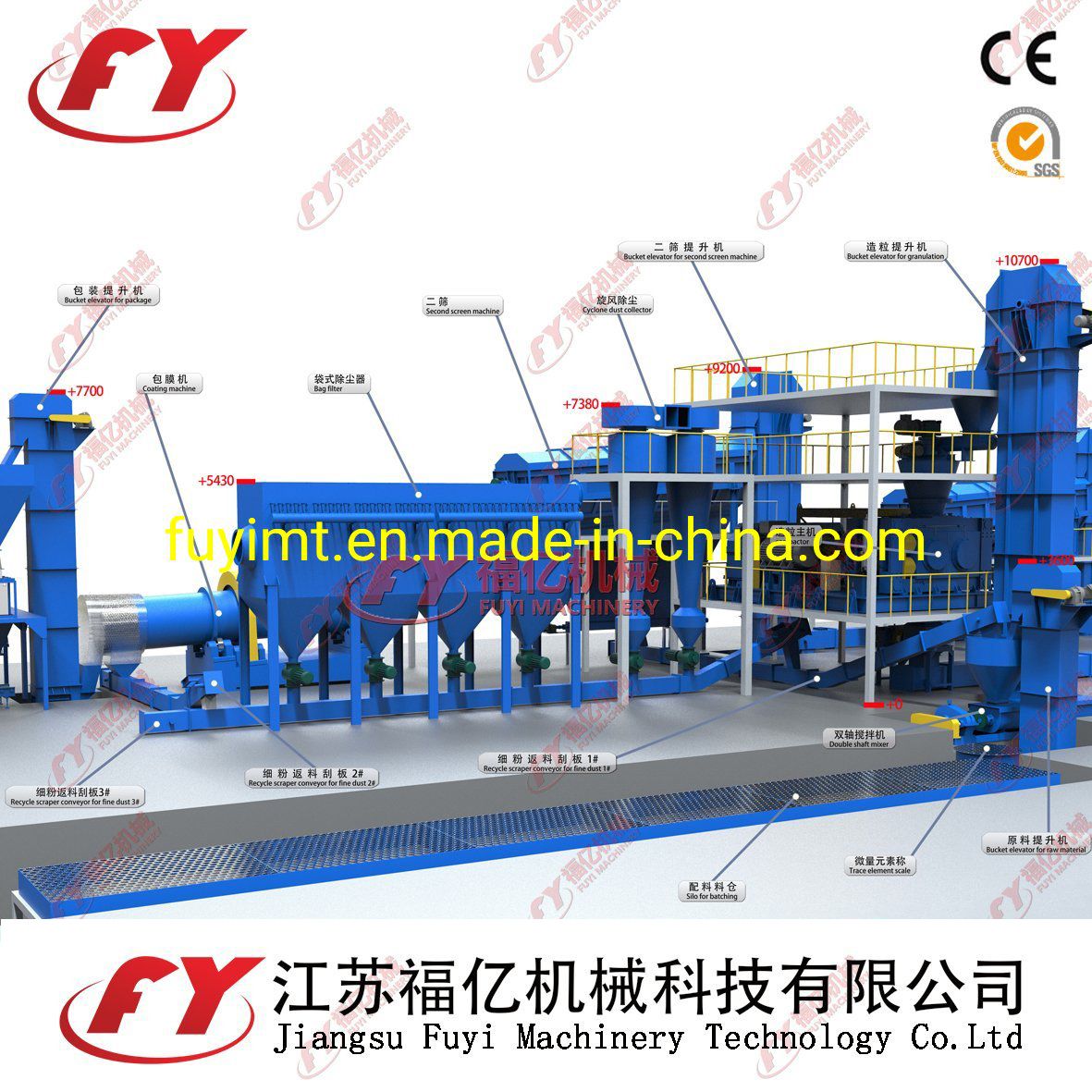 Durable Drying Granulator with Easy Operation