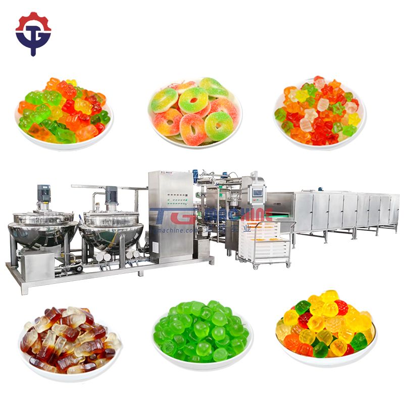 2022 Best-Selling Automatic 3D Eyeball Soft Gummy Candy Production Line
