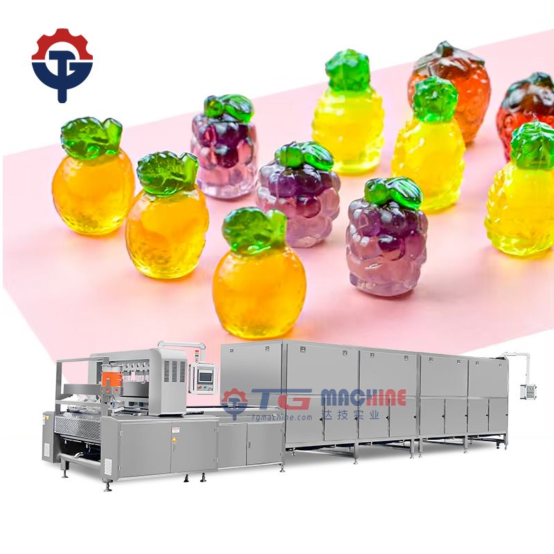 2025 High-Output Pectin Gummy Jelly Candy Production Machine