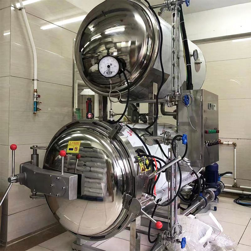 Autoclave Steam Sterilizer Retort Machine for Food and Beverage Disinfection