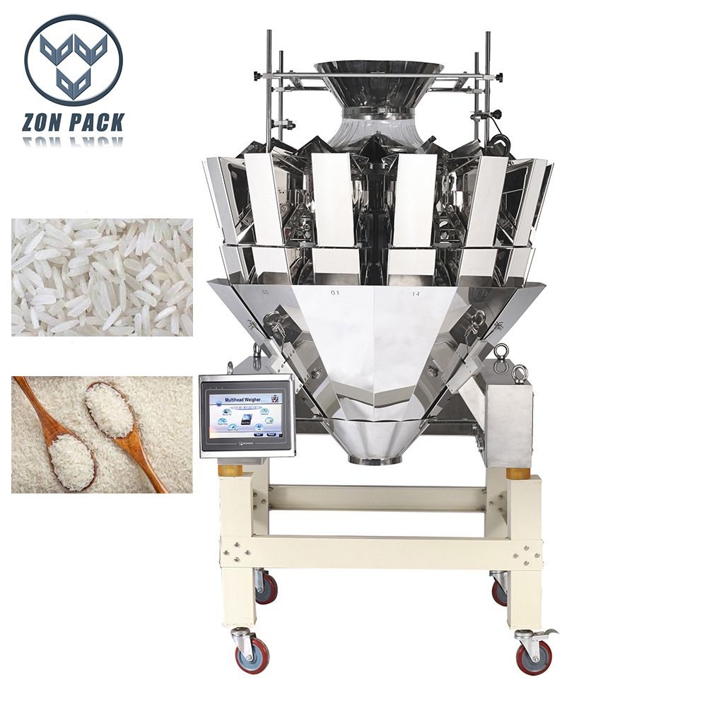 14-Head Multifunctional Food Weighing Machine for Rice