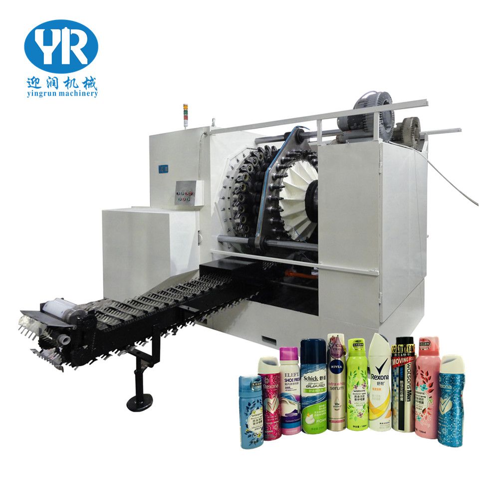24-Station Necking Machine for Manufacturing Aluminum Aerosol Cans