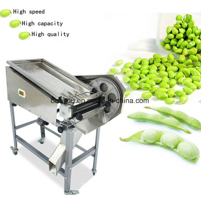 500kg/h Green Soybean and Green Pea Shelling Machine