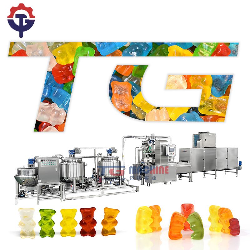 Gd150 CE-Certified Soft Fondant Candy Depositing Line