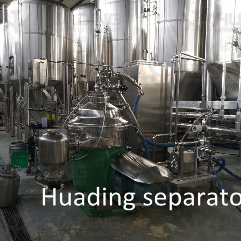 High-Performance Beer Separator Utilizing Innovative Brewery Yeast Technology