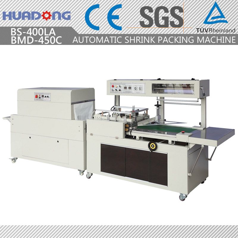 Automatic L-Bar Shrink Wrapping Machine for Packaging and Sealing