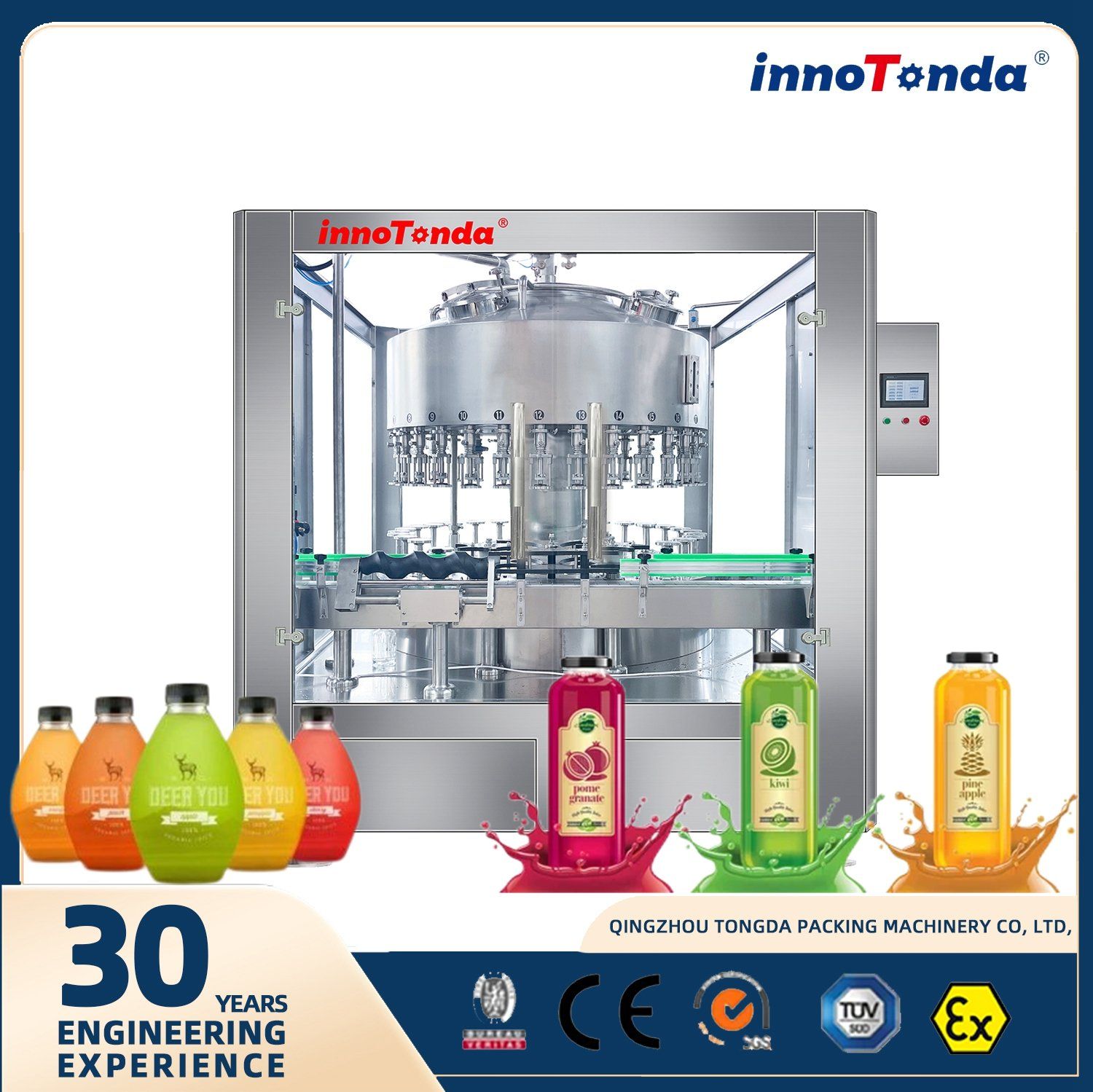 Automatic Low Vacuum Digital Liquid Filling Machine for Alcoholic Beverages