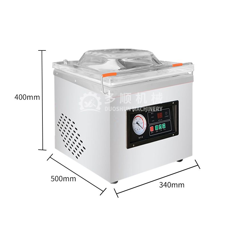 Compact Seafood Vacuum Packing Machine for Desktop Use