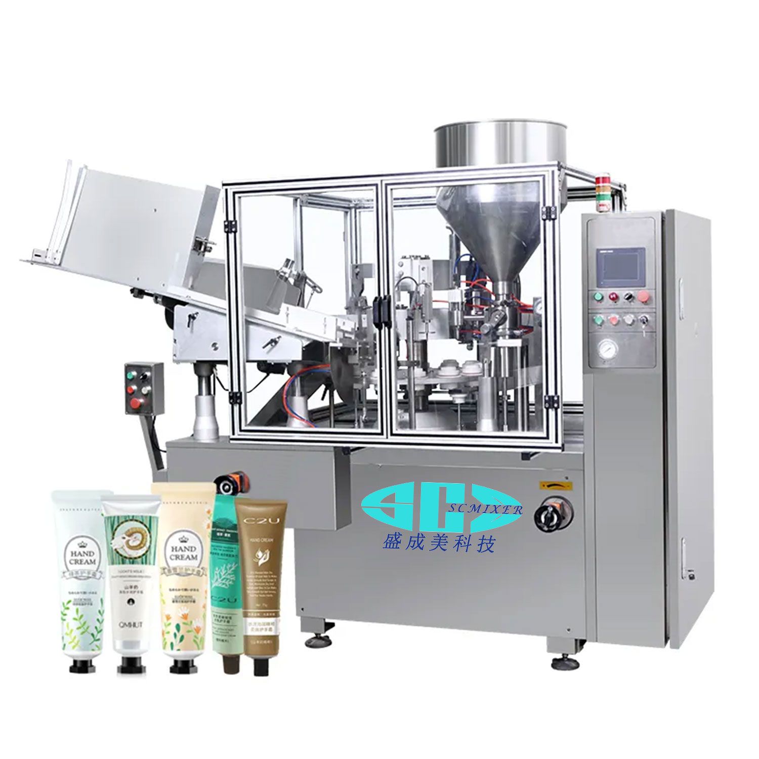 Professional Soft Plastic Tube Sealer for Cosmetic Cream and Ointment Tubes