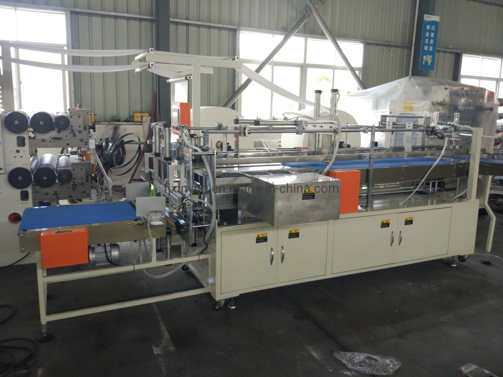 Semi-Automatic Double-Deck Toilet Paper Bundle Packaging Machine