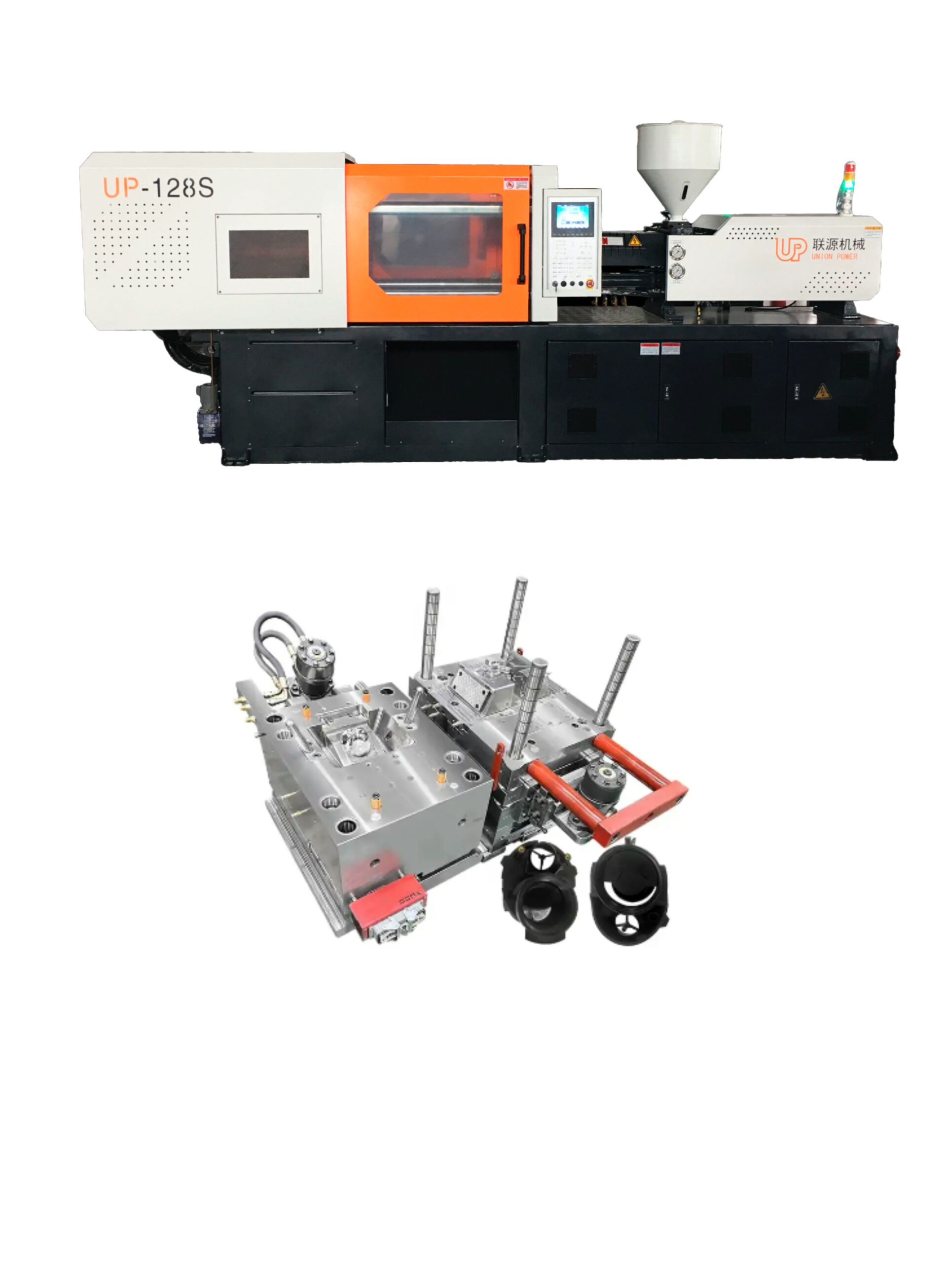 Auto Parts Plastic Injection Molding Machine Featuring Spoon Design