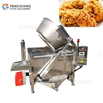 Automatic Compact Snack Potato Chips Gas Fryer