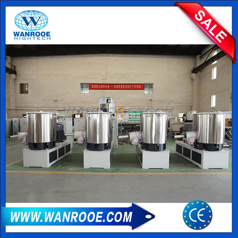 500L Vertical Plastic Mixer Machine - High-Speed Mixing Equipment