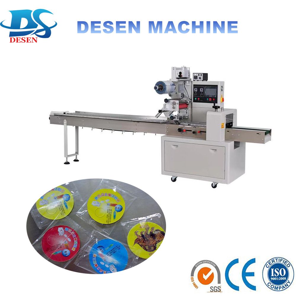 Automatic Flow Packing Machine for Trading Cards